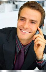 Image of a smiling man with inlays and onlays